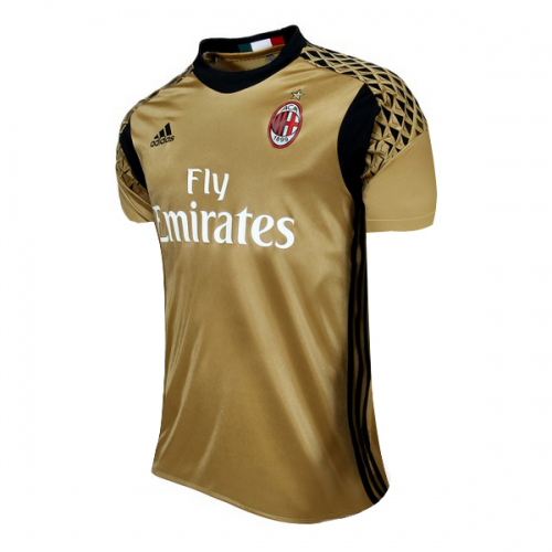 AC Milan 16/17 Golden Goalkeeper Soccer Jersey